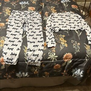 Juicy Couture Pajama Set - Gray and Black
